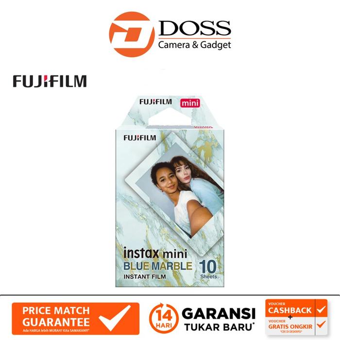 Gambar Paper Film Instax Mini Single Pack - (10 Sheets) - Marble dari dossjogja undefined Tokopedia