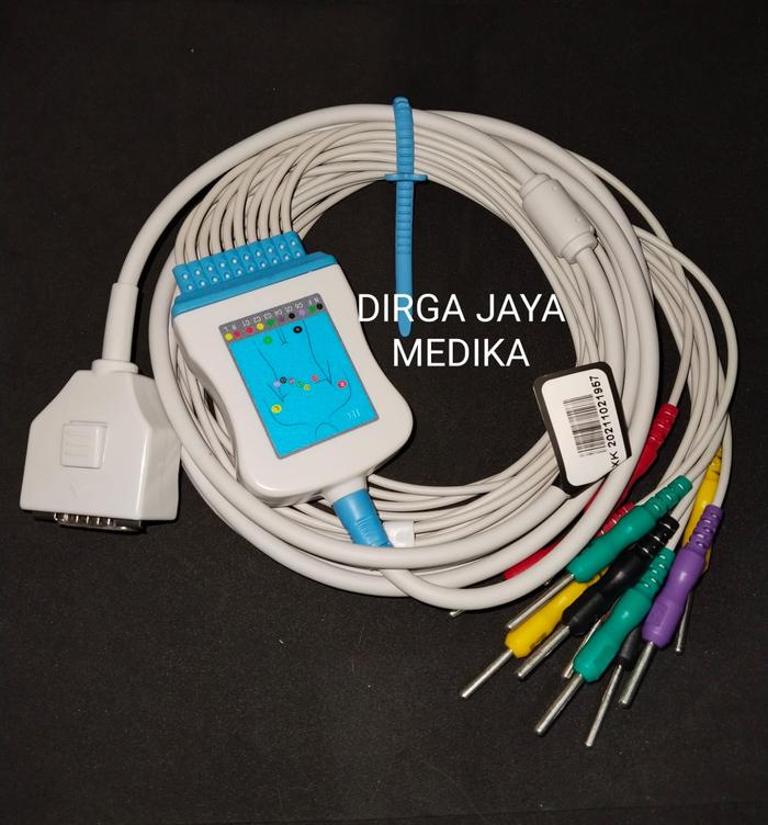 Gambar Kabel EKG Fukuda ME 10 Lead Banana Compatible Not Original / Cable ECG 10 Leadswires - Lurus dari Dirga Jaya Medika undefined Tokopedia