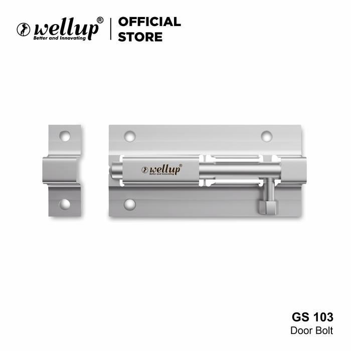 Gambar Wellup Grendel Kunci Slot Selot Pintu Jendela Stainless 2 3 4 6 8 10 12 Inch GS - 3 INCH dari Wellup undefined Tokopedia