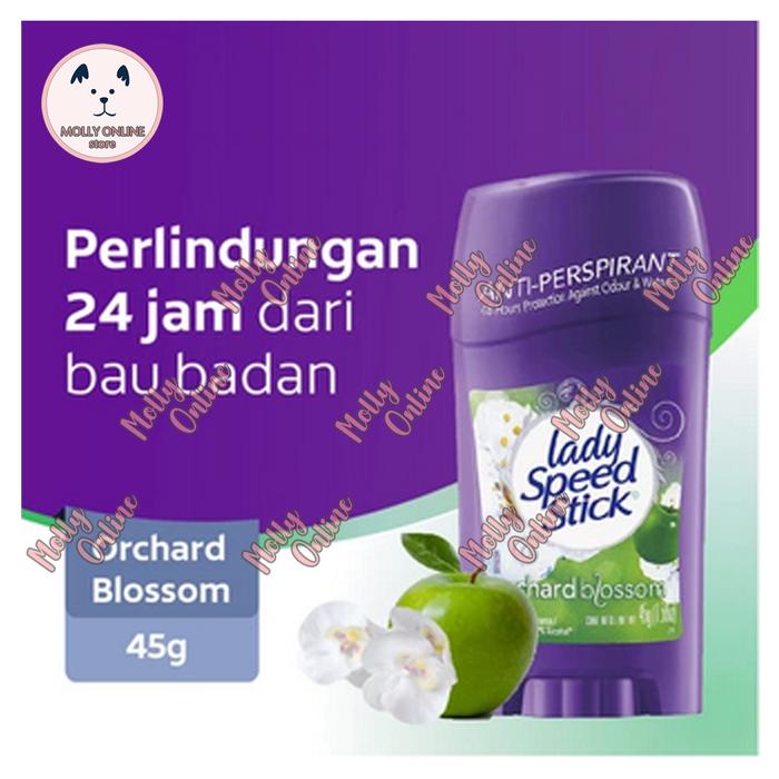 Gambar Lady Speed Stick Deodorant Anti-Perspirant Deodoran Wangi - Orchard Blossom dari Molly Online Shop. undefined Tokopedia