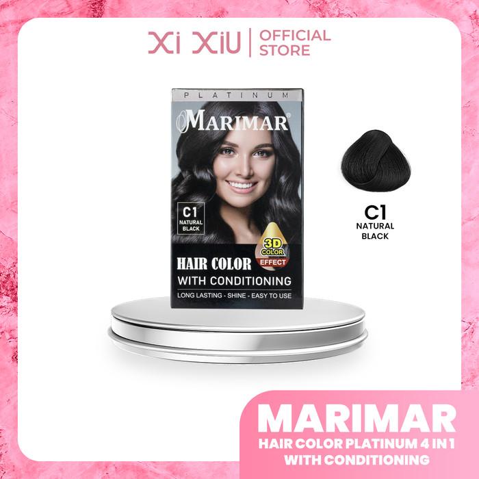 Gambar Marimar Hair Color 3D 30ml - Pewarna Rambut - Natural Black dari Lovly Beautycare undefined Tokopedia