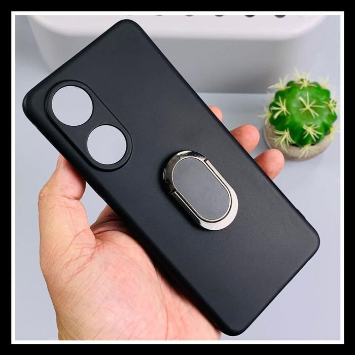 Gambar Oppo A98 5G Macaron List Ring Original Soft Case Casing Cover Silicone Tpu - HITAM+RINGLONJG, Oppo A98 5G  dari Original Shop Nillkin Kota Administrasi Jakarta Pusat Tokopedia