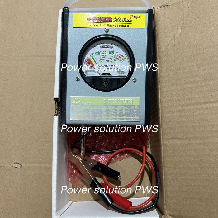 Gambar AKI TESTER, BATTERY TESTER, TESTER AMPERE AKI DAN BATTERY UP TO 200AH dari Power solution pws undefined Tokopedia