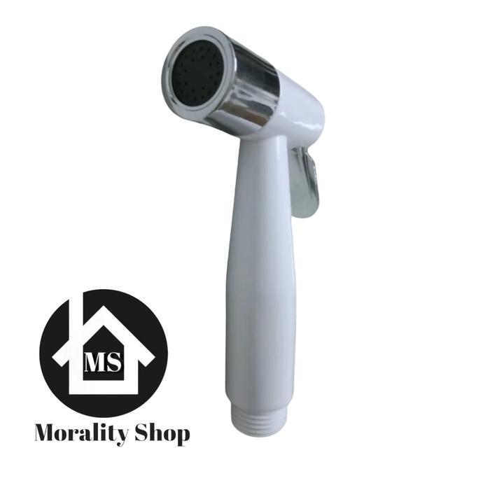 Gambar kepala bidet toilet plastik 1/2 inch 18 minimalis putih hitam emas abu-abu - 18 putih dari Morality Shopping undefined Tokopedia