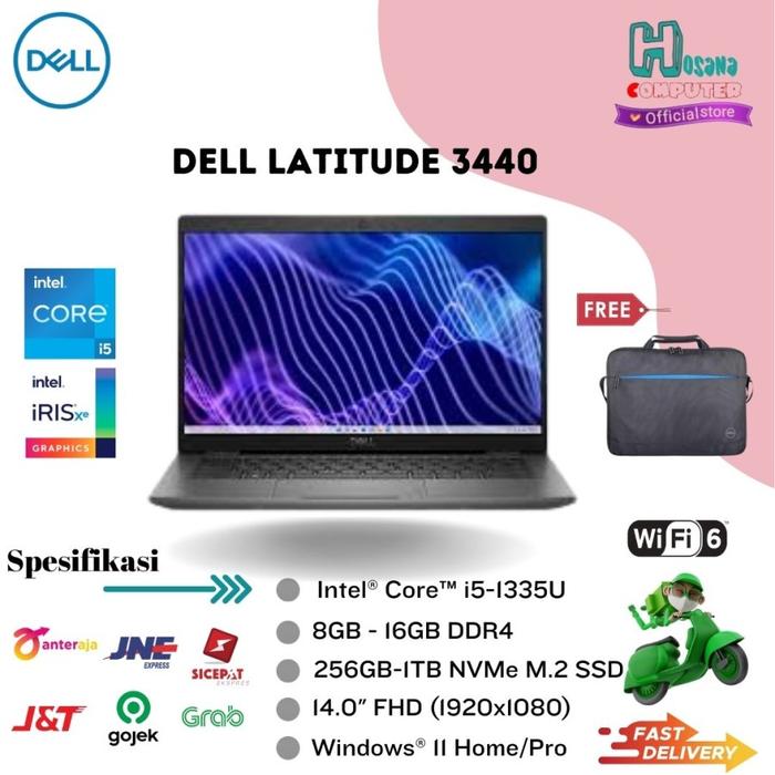 Gambar LAPTOP DELL LATITUDE 3420 - i5 1135G7 16GB SSD 256GB/512GB SSD/1TB HDD - 4GB, WINDOWS 11 HOME dari HOSANA COMPUTER undefined Tokopedia