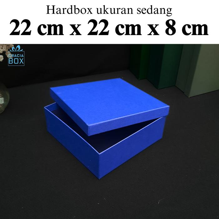 Gambar BOX HAMPER - HARDBOX - KOTAK KADO - ukuran 22 cm x 22 cm x 8 cm dari Gracia Box Serpong undefined Tokopedia
