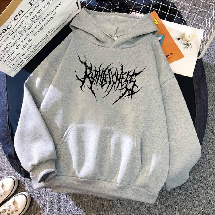 Gambar Aylesstoree Hoodie Oversize Scarf Print HAPPEN FEAR OF GOD - Cream, M dari Aylesstoree undefined Tokopedia