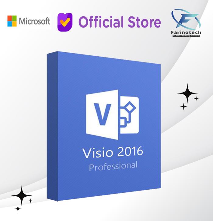 Gambar Microsoft Visio 2021 | 2019 | 2016 Professional Original License Key - Visio 2016 dari Farinotech undefined Tokopedia