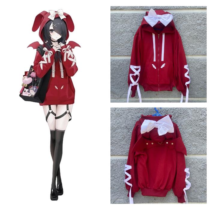 Gambar Ame-Chan Needy Streamer Overload Hoodie Jacket - L dari Nagisa Zappelin undefined Tokopedia