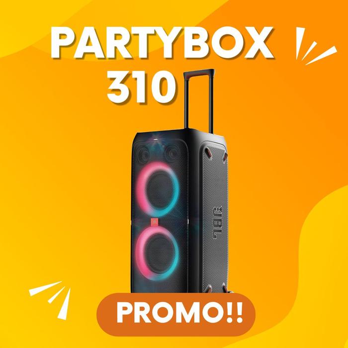 JBL PARTYBOX 310 SPEAKER PARTY BOX PARTYBOX310 GARANSI RESMI THN  DENGAN MIC