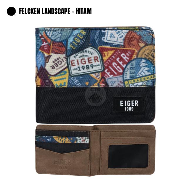 Gambar EIGER FLECKEN LANDSCAPE WALLET - DOMPET PRIA - 100% ORIGINAL - Hitam dari CTR OUTDOOR undefined Tokopedia