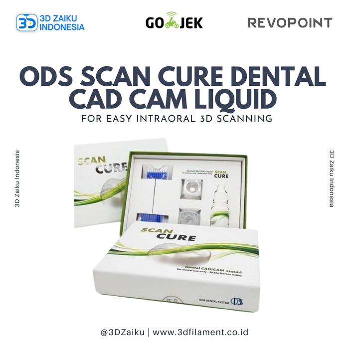 Jual Original ODS Scan Cure Dental CAD CAM Liquid for Easy Intraoral 3D ...