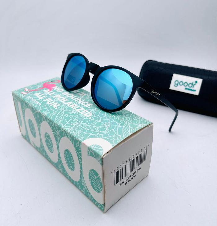 Gambar kacamata hitam goodr circle sunglass black bisa ganti lensa - Biru Muda, SUNGLASS ONLY dari optikmeerajkt undefined Tokopedia