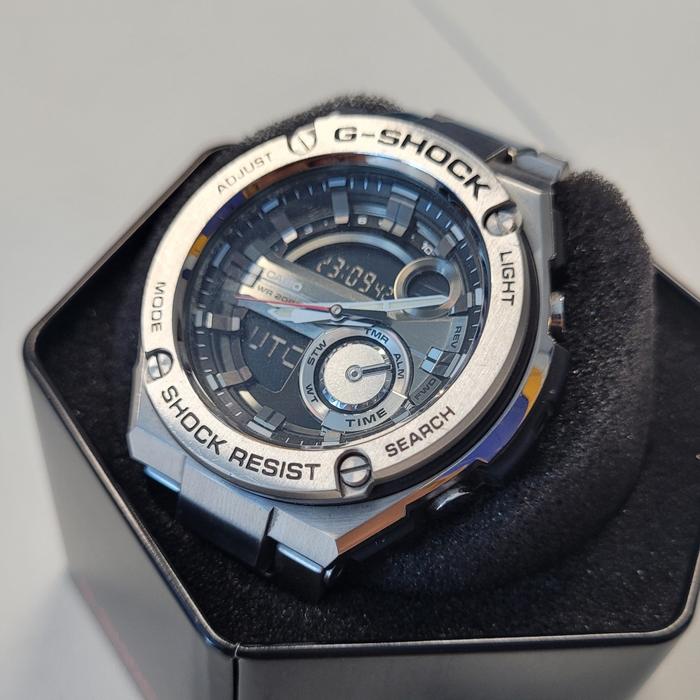 G-SHOCK GST-210M Shopee G Shock Gst 210 Casio GST-210B-7A G-STEEL