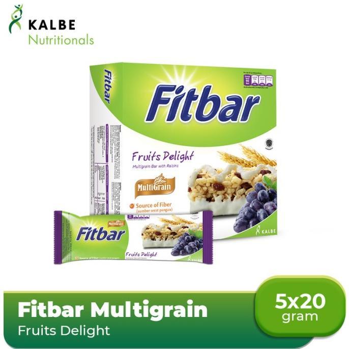 Gambar K&N Fitbar Fruits Delight 5x20gr Multigrain dari Cemilankuhemat undefined Tokopedia