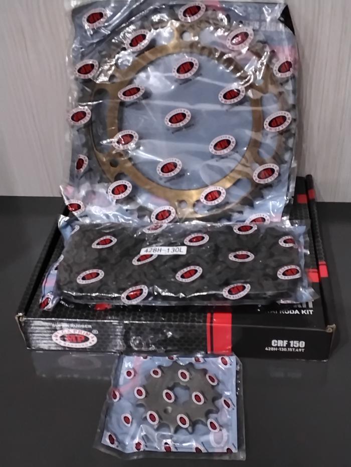 Kit Ranti Jual RANTAI DAN GEAR / GEAR SET /CHAIN KIT MERK MP UNTUK MOTOR CRF 150 ...