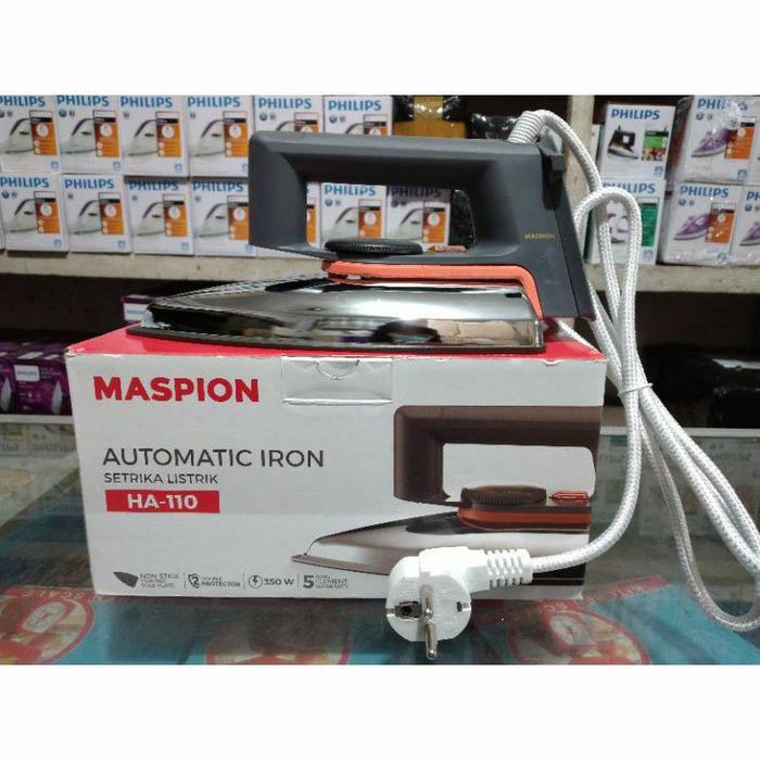 Gambar HA110 HA-110 SETRIKA STRIKA DRY ION CLASSIC GOSOKAN MASPION dari PUSAT HOREKA undefined Tokopedia