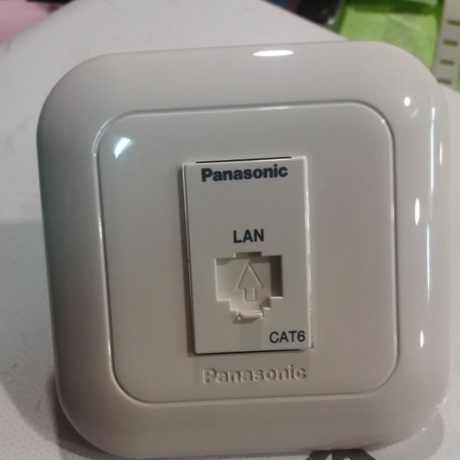 Gambar Panasonic Wide Series Outlet Data CAT 5 / CAT 6 premium - Data Cat 6 dari NTS FASHION undefined Tokopedia