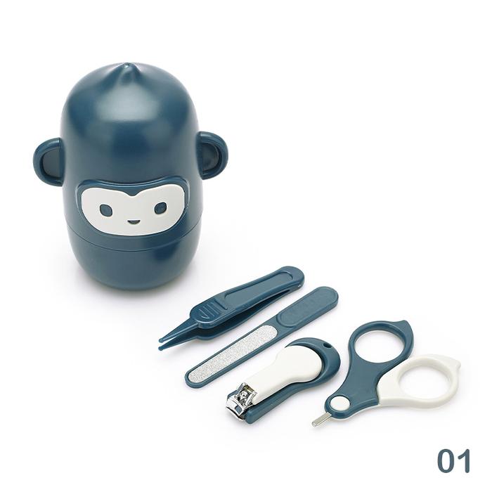 Gambar Hayylife Set Gunting Kuku Bayi - 5in1 Manicure Set Nature Series Nail - Perlengkapan Perawatan Kuku Bayi BPA Free SK-EAB1153 - Biru dari hayylife undefined Tokopedia