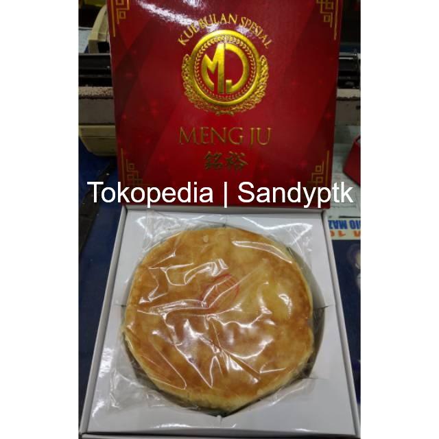 Gambar 1 pcs Kue Bulan Meng Ju - La Pia - Tong Chiu Gwee Pia -Nyiek Piang Pontianak - Kcg Hijau Tausa dari Sandyptk undefined Tokopedia