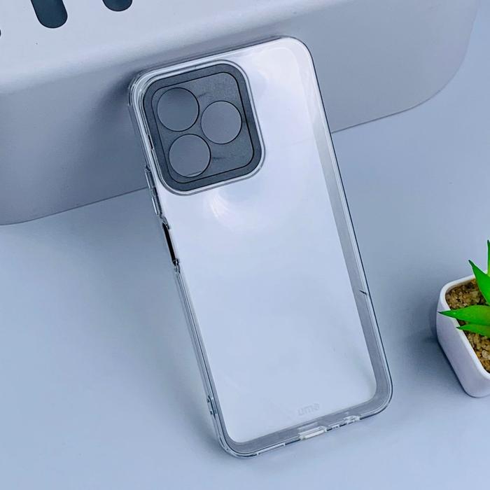 Gambar Infinix Hot 30 / 30i / 30 Play Fusion Hybrid Original Soft Case Casing Back Transparan Silikon Bumper Clear Cover - HITAM., INFINIX HOT 30i dari Mr TheBest undefined Tokopedia