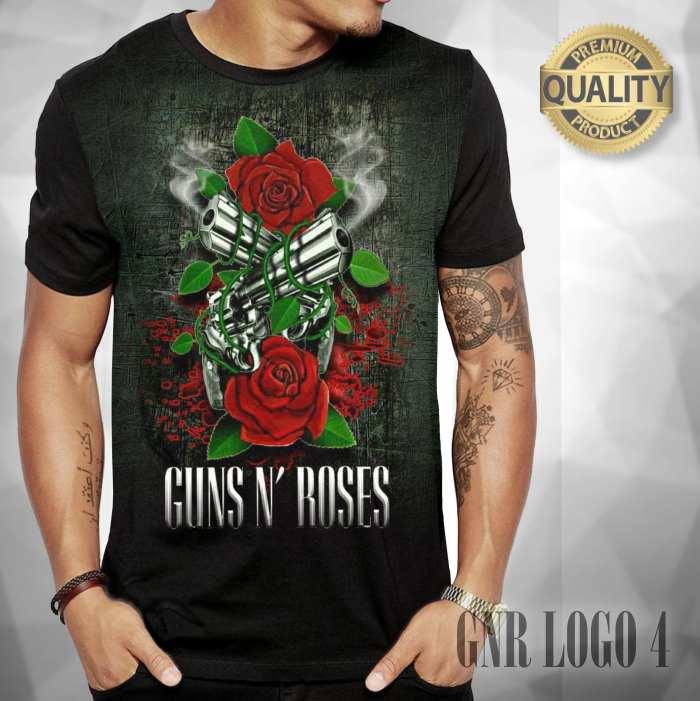 Gambar Kaos Musik Band GNR Slash Baju Guns N Roses Rock Metal Distro Gitaris Dewasa Anak - GNR LOGO 4, M dari kaosbajuku undefined Tokopedia