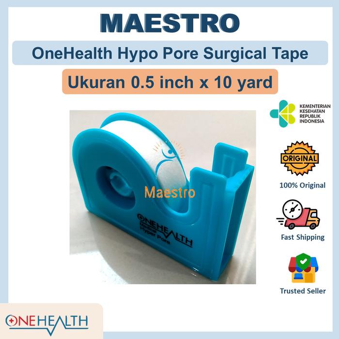 Gambar 3M Micropore 0,5 inch in 1/2 inchi 0.5 inci Plester Medis - Hypo Pore dari Maestro Medika undefined Tokopedia