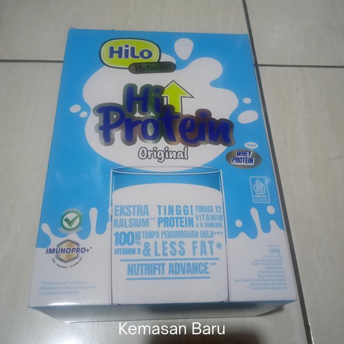 Gambar HiLo Platinum Original 360 Gram (12 sachet) Susu Tinggi Kalsium dari Jessica kids shop undefined Tokopedia