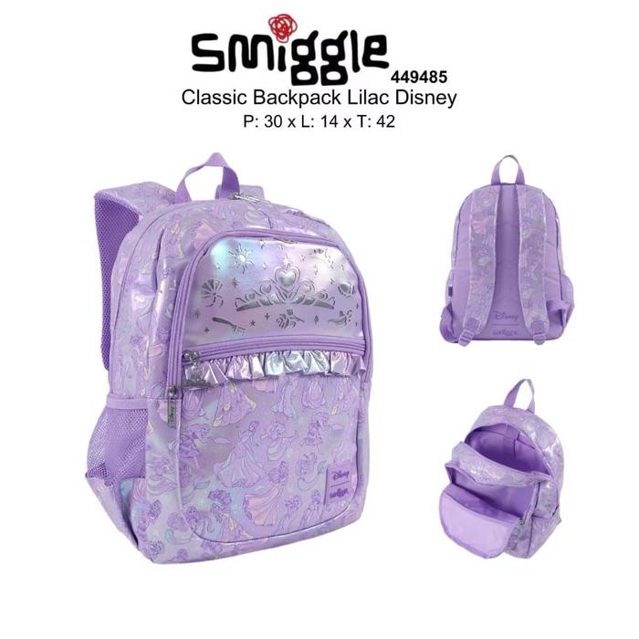 Gambar Tas ransel anak sd smiggle laki laki dan perempuan/smiggle backpack - Princess dari Littlefinsen undefined Tokopedia