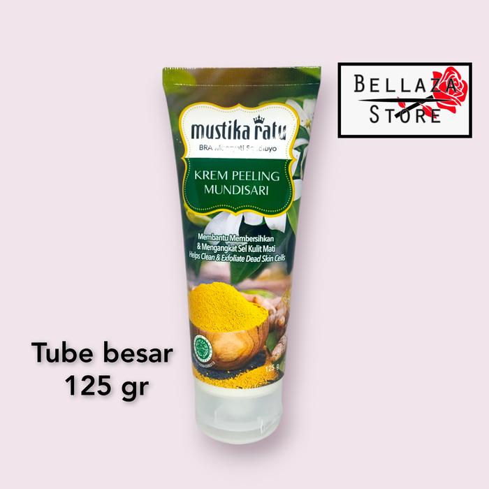 Gambar Krem Peeling Mundisari Mustika Ratu 125 gr / Lulur Scrub - tub besar 125gr dari Bellaza Store undefined Tokopedia