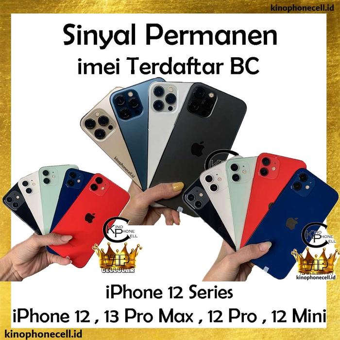 Gambar Terdaftar BC iPhone 12 Pro Max - 12 Pro - 12 - 12 Mini Beacukai / iBox - 12 64GB, Beacukai dari kinophonecell.id undefined Tokopedia