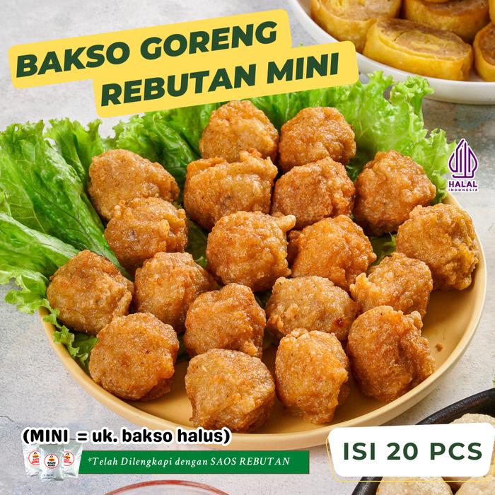 Gambar Bakso Goreng Rebutan (Ayam+Udang) 20 pcs dari Bakso Warisan Ibu JKT undefined Tokopedia