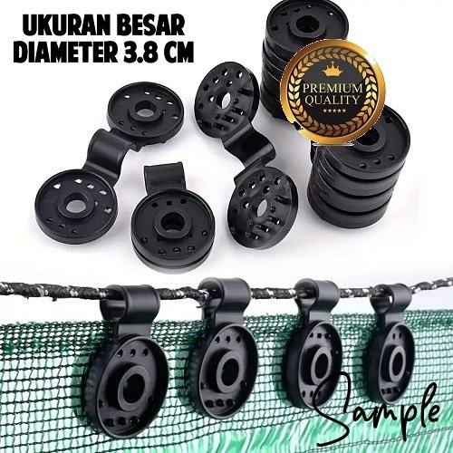 Gambar Jaring Paranet Hitam 70% Korea List Terpal / Paranet Custom Siap Pakai - Tanpa List+Ring dari Omajon Indonesia undefined 4 Tokopedia