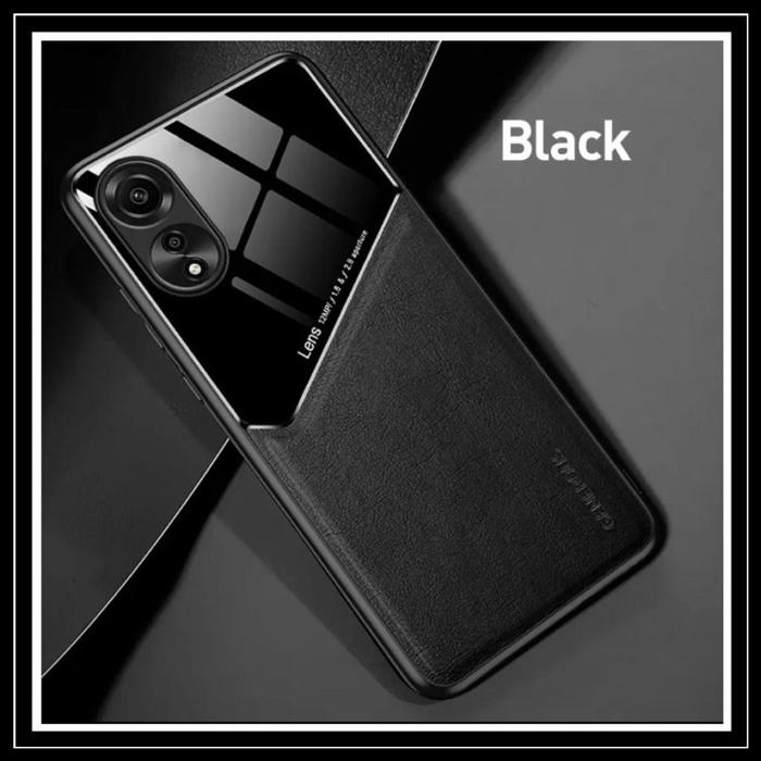 Gambar Oppo A78 5G Generous Leather Original Hard Case Casing Cover Back Soft Silicone Bumper - HITAM., OPPO A78 5G. dari Original Shop Nillkin Kota Administrasi Jakarta Pusat Tokopedia