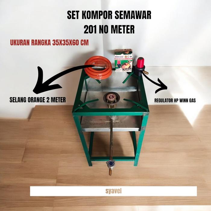 Gambar 1 set kompor semawar gas  spesialis gorengan REG HP WINN GAS - SET MAWAR 201 dari Syavel Olshop undefined Tokopedia