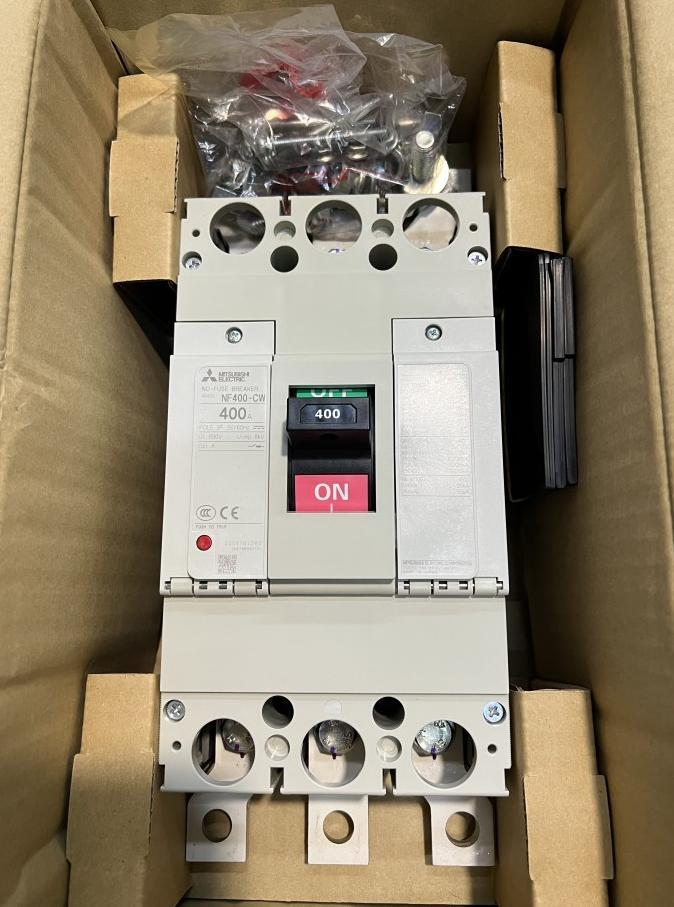 Jual Mccb Mitsubishi 3P 400A Nf400-Cw Nfb No-Fuse Original New ...