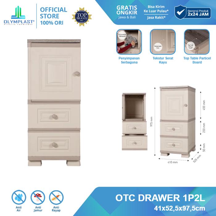 Gambar Olymplast Drawer Cabinet - Laci Penyimpanan / OTC Drawer - OTC Drawer 1P2L dari Olymplast undefined Tokopedia