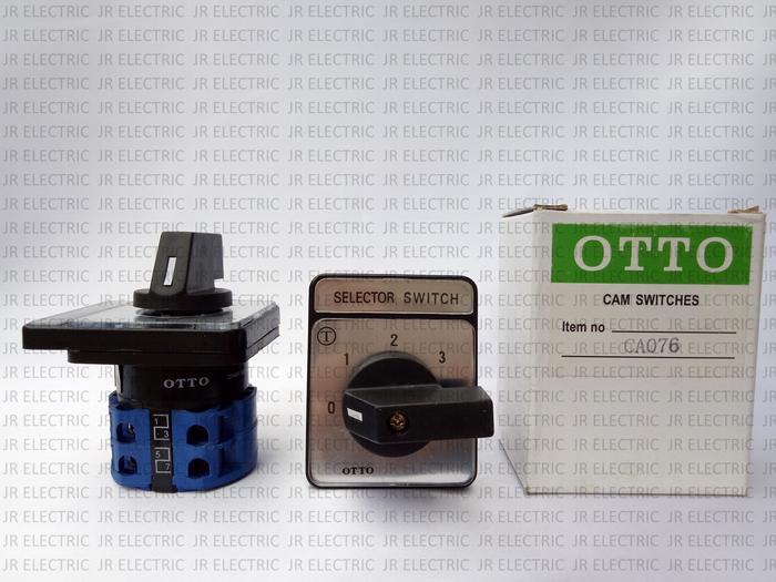 Gambar OTTO Cam Switch/Selector Switch/Multi-Step Switch CA-072 CA-073 CA-082 - CA-076 dari JR Electric undefined Tokopedia