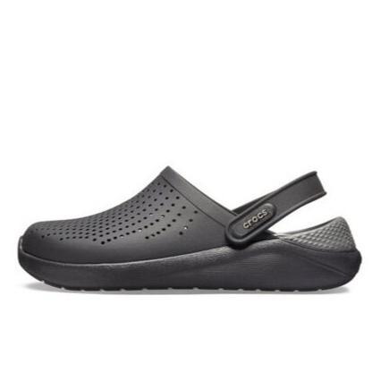 Gambar 100% NEW SANDAL CROCS LITERIDE ORIGINAL / SANDAL KARET PRIA WANITA HAPPY SHOPING - Hitam, 45 dari Nouve Haven undefined Tokopedia