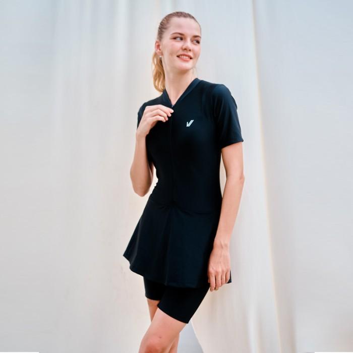 Gambar Lee Vierra Bernie Skirt Women Diving, Baju Renang Wanita - Black, M dari leevierrakids undefined Tokopedia