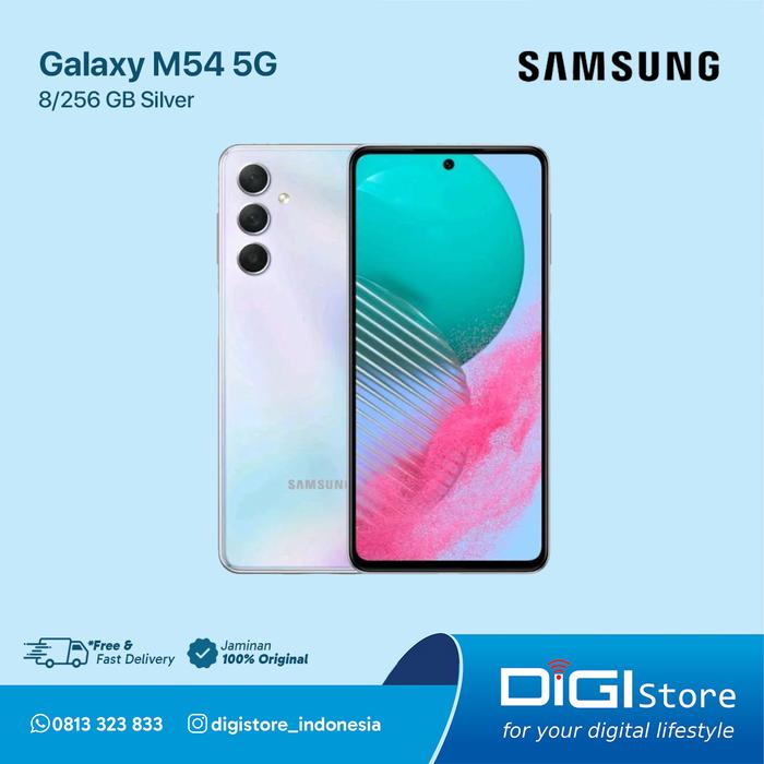 Gambar Samsung SmartPhone Galaxy M54 5G 8/256GB - SILVER dari DiGi Store Indonesia undefined Tokopedia