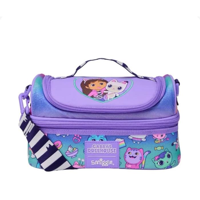 Gambar Lunchbag tas bekal anak import smiggle original double decker dari Cutebaby First Grosir undefined 4 Tokopedia