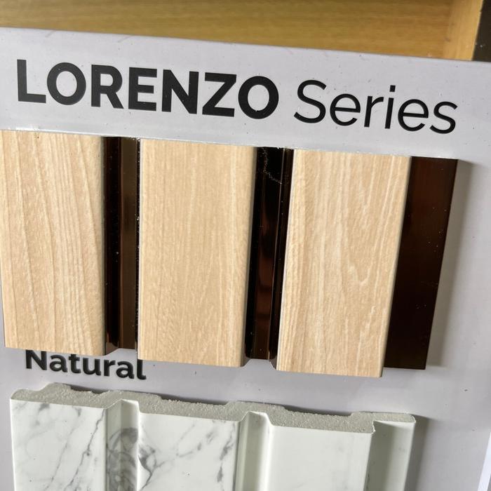 Gambar LORENZO Series GAIA WPC Wallpanel Kisi Kisi Interior Dinding - Natural Oak dari Hecca Interior undefined Tokopedia