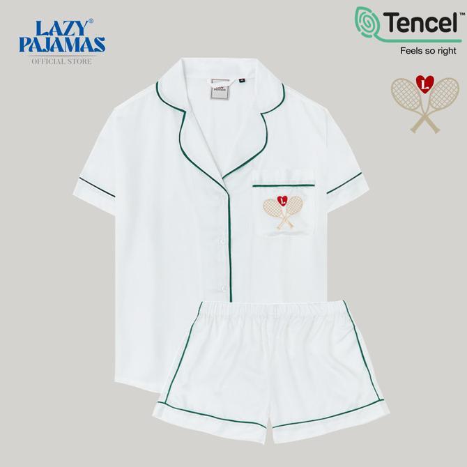 Gambar Termurah Tencel Silk Pajamas (Tennis Special Edition) - Reversed Tennis Court High Quality - M dari AyuhFashion undefined Tokopedia