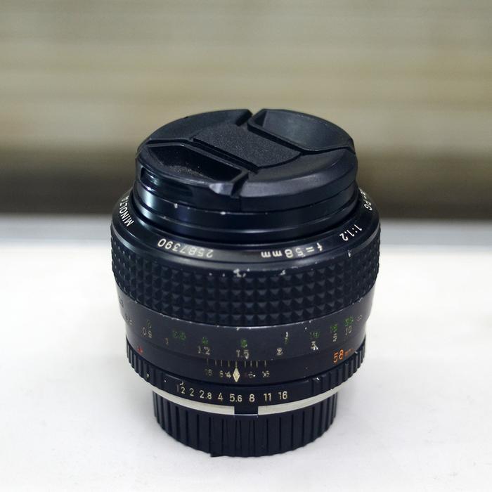 MINOLTA ROKKOR MC 58mm F1.2 レンズ(単焦点) Minolta MC Rokkor 58mm