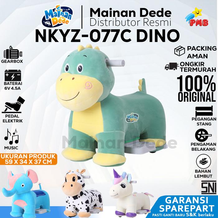 Gambar Mainan Anak ELECTRIC VEHICLE ANIMAL SERIES - NUWA NKYZ 077C NKYZ077C - DINOSAUR, EXTRA PACKING dari Mainan Anak Dede undefined Tokopedia