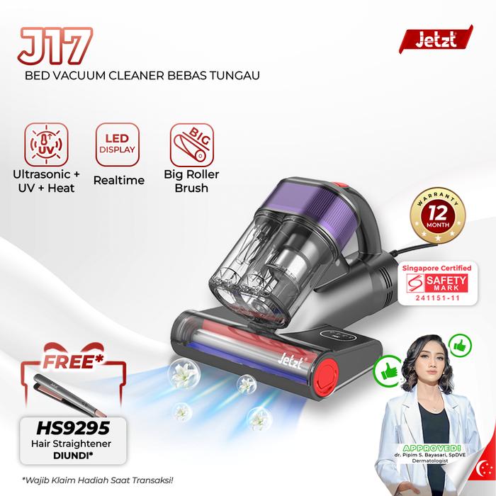 Gambar JETZT J23 Ultrasonic UV Anti-mite Bed Vacuum Cleaner Sterilization Mattress Sofa Penyedot Debu ​Dust Mite Vacum Debu Tungau - J17 dari Jetzt Indonesia undefined Tokopedia