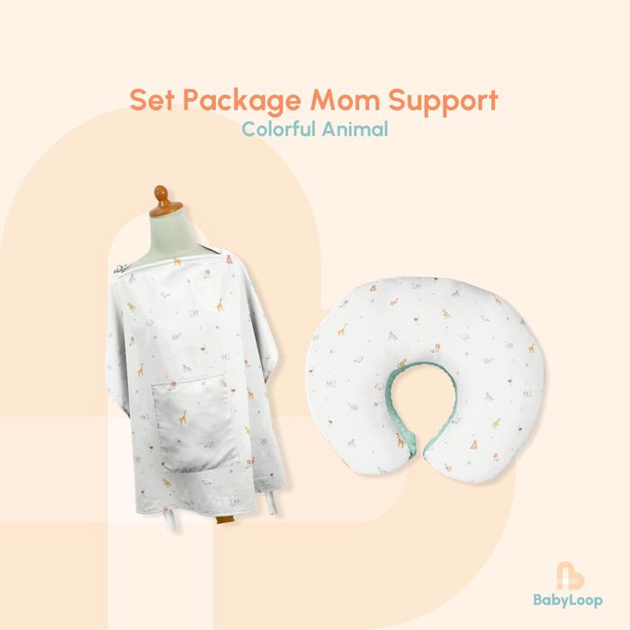 Gambar Paket Hemat - Set Package Mom Support - Baby Loop - Colorful Animal dari Baby Loop Authorized Reseller undefined Tokopedia