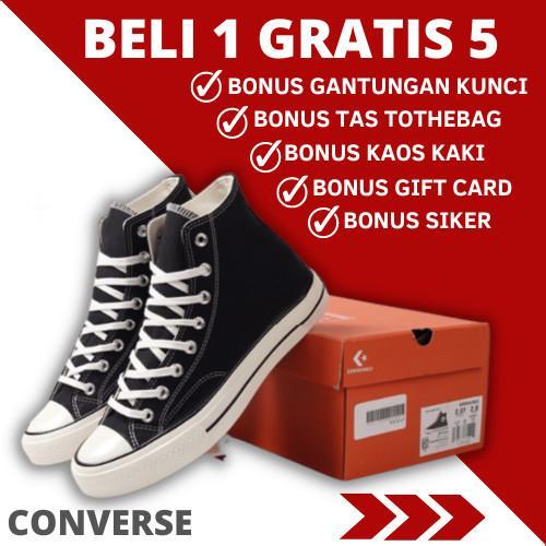 Gambar Sepatu Converse All Star Original 100% 70S Pria Wanita Tinggi Sneakers Terlaris - 36 dari toko amabarti undefined Tokopedia