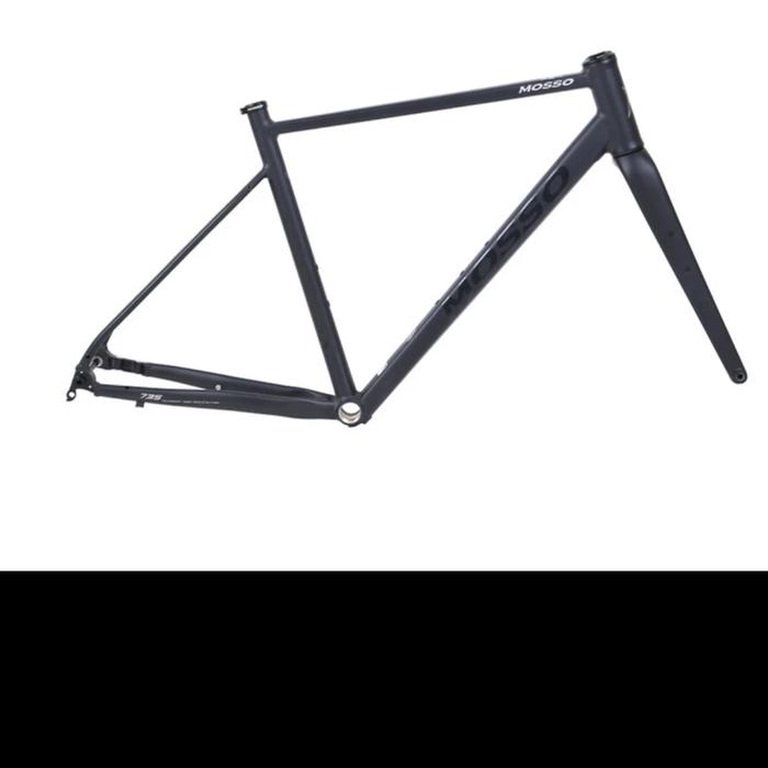 Gambar Mosso Frame Set Sepeda Gravel 735GVL Clean Look - Silence Dark, 53 dari Jaya Bike Shop Tgr undefined Tokopedia